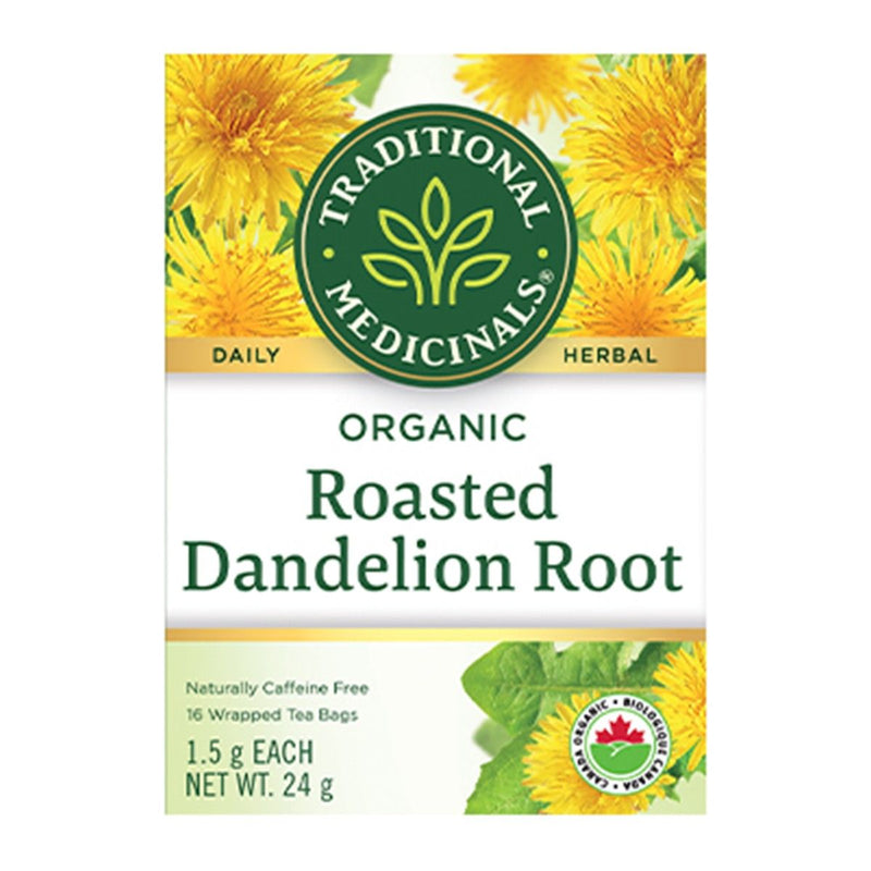 Organic Roasted Dandelion Root · 16 Tea Bags