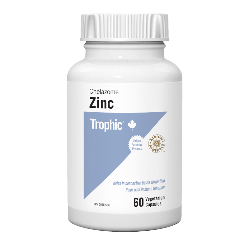 Zinc Chelazome 30 mg · 60 Capsules