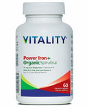 Power Iron+ Spirulina · 60 Capsules