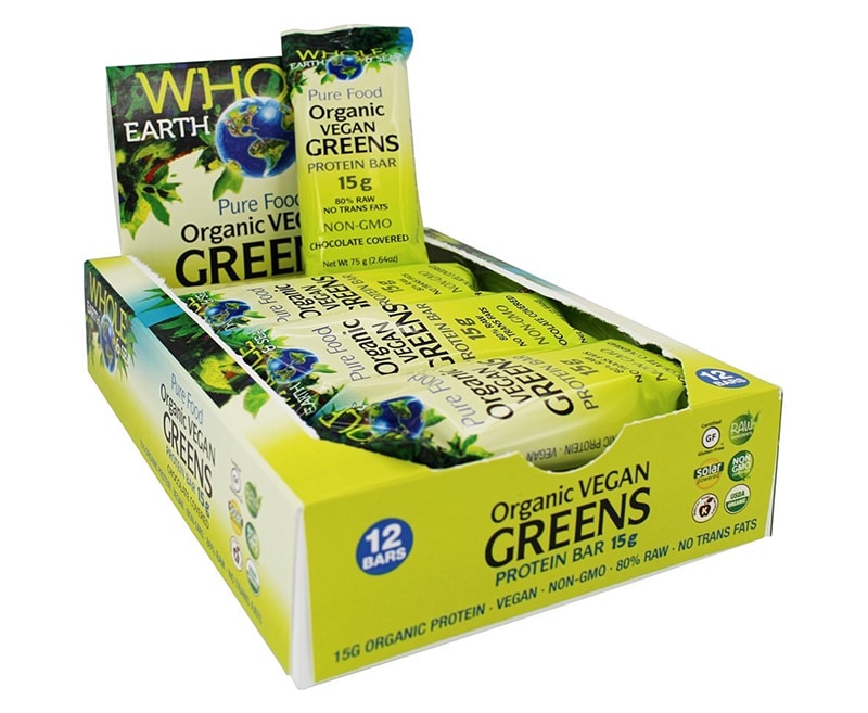 Organic Vegan Green Protein Bar
