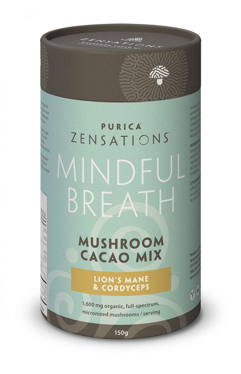 Zensations Mindful Breath Mushroom Cacao Mix · 150 g