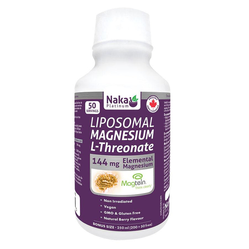 Liposomal Magnesium L-Threonate · 250 mL