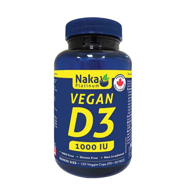 Vegan D3 1000 IU · 120 Capsules