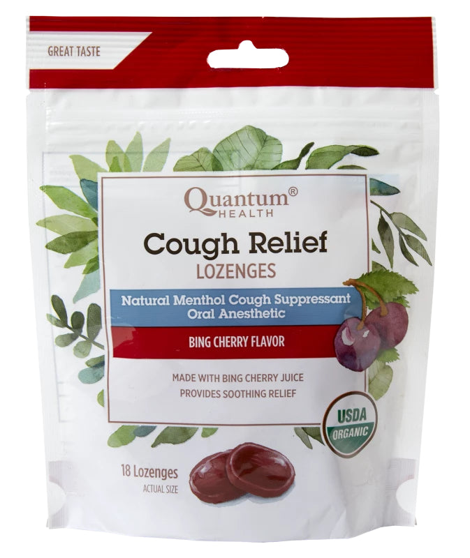Organic Cough Relief Lozenges · 18 Lozenges