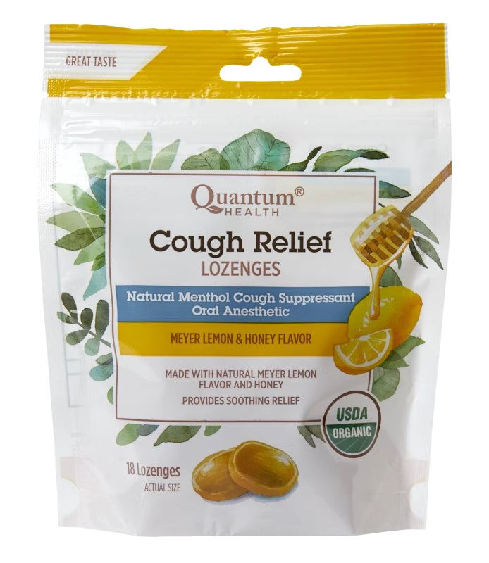 Organic Cough Relief Lozenges · 18 Lozenges